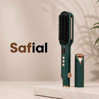 Cepillo plancha y ondulador 2 en 1 Safial